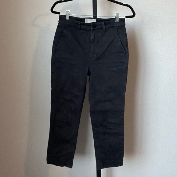 Everlane Black Boyfriend Style Jeans Size 4 - Picture 1 of 5